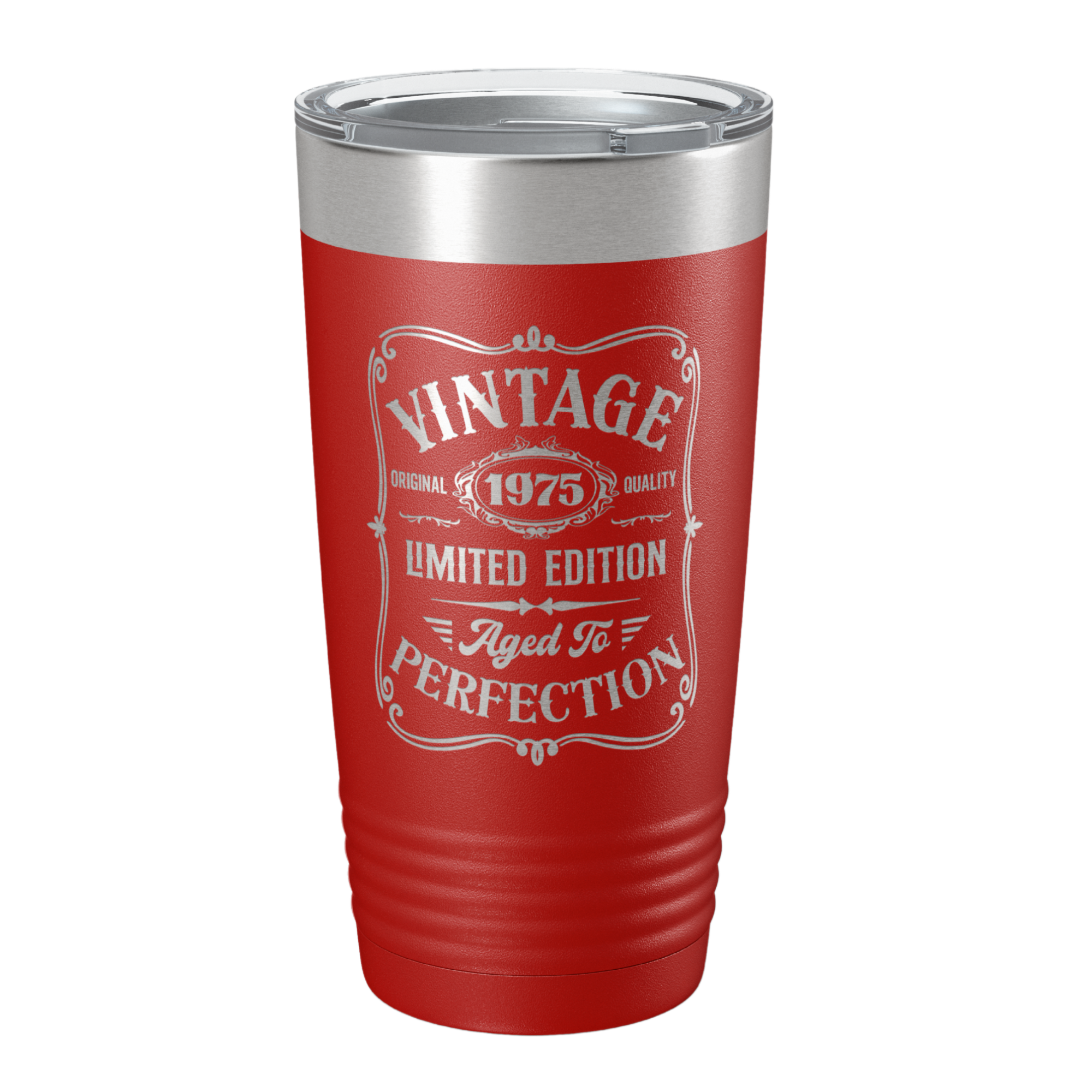 Vintage 1975 20 OZ Tumbler with Slider Lid