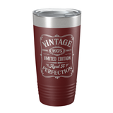 Vintage 1975 20 OZ Tumbler with Slider Lid