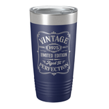 Vintage 1975 20 OZ Tumbler with Slider Lid