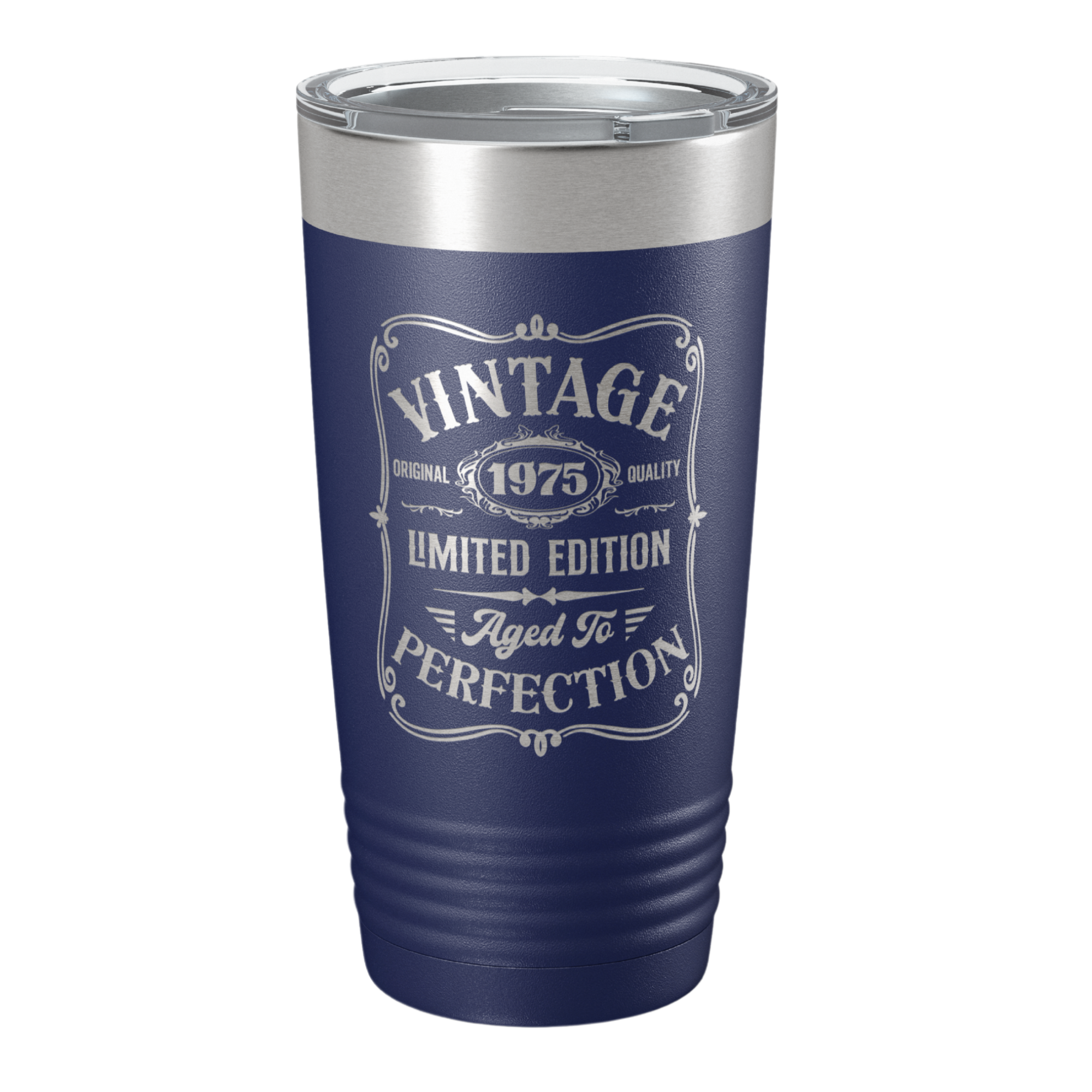Vintage 1975 20 OZ Tumbler with Slider Lid