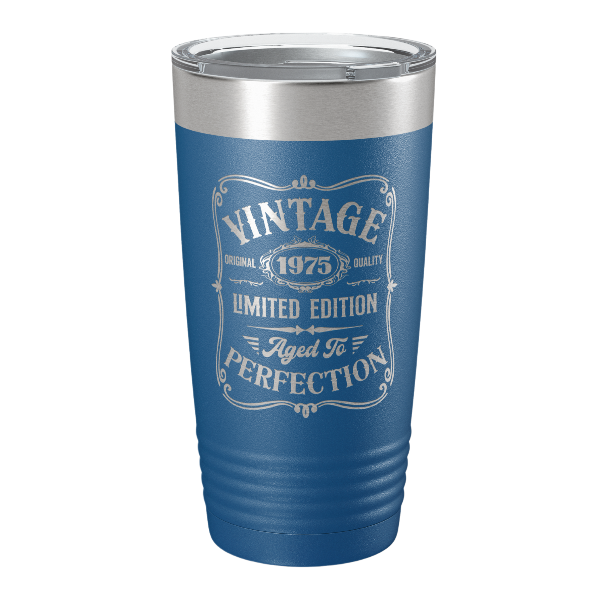 Vintage 1975 20 OZ Tumbler with Slider Lid