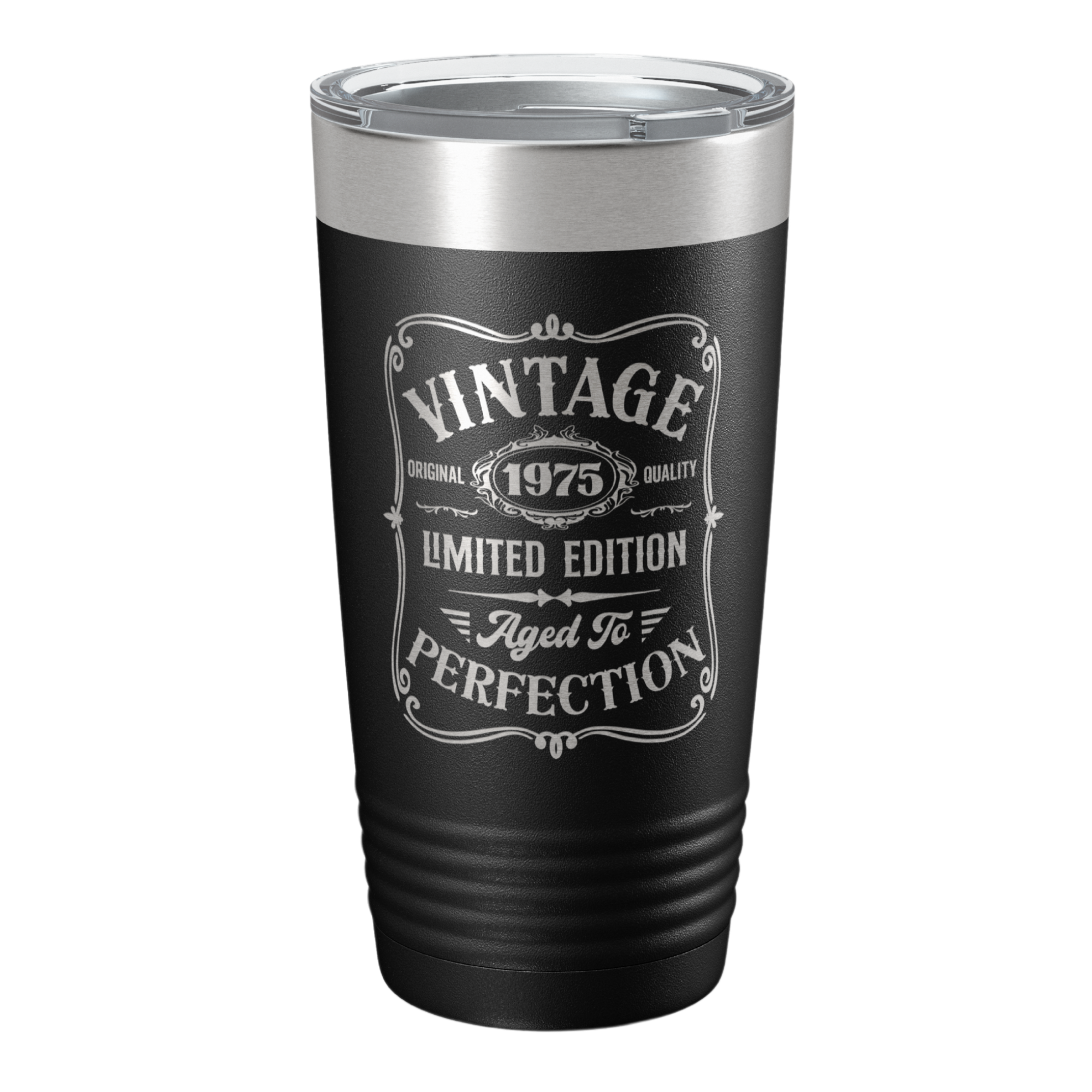 Vintage 1975 20 OZ Tumbler with Slider Lid