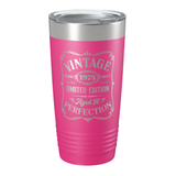 Vintage 1975 20 OZ Tumbler with Slider Lid