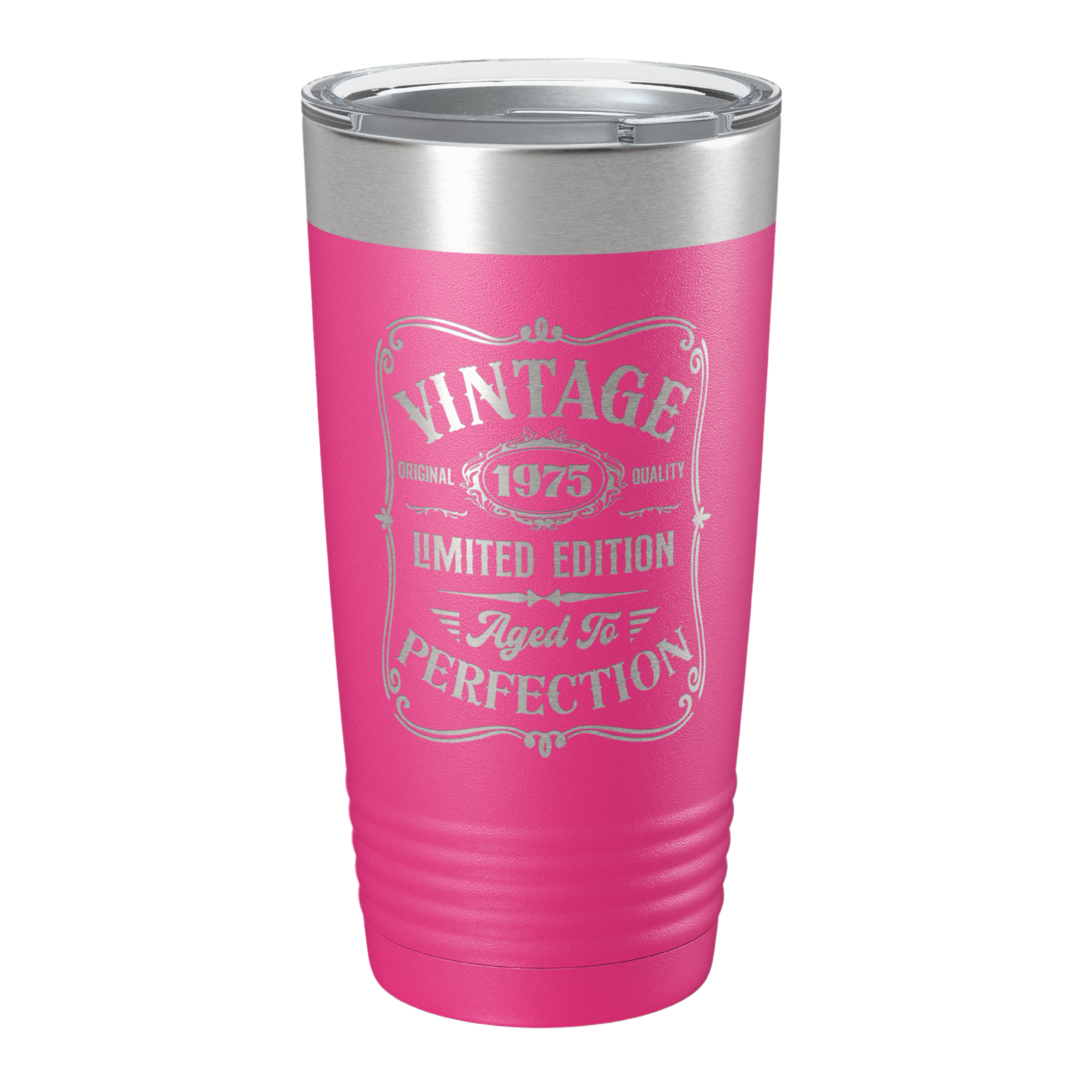 Vintage 1975 20 OZ Tumbler with Slider Lid