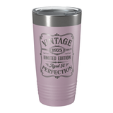 Vintage 1975 20 OZ Tumbler with Slider Lid