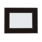 4x6, 5x7, 8x10 Family Name with Year Personalized Leather Photo Frame