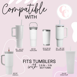 Pink Disco Ball Silicone Protective Boot for Tumbler