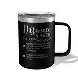 Difference Maker Appreciation Travel Coffee Camp Mug
