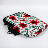 Floral Christmas Neoprene Pouch for 40 OZ Tumbler