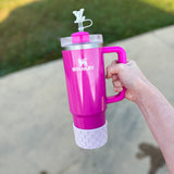 Punch Neutral Checkered Silicone Protective Boot for Tumbler