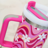 Groovy Daisy 40 OZ Tumbler