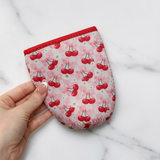Cherry Bows & Daisies Insulated Drink Sleeve Coffee Coozie