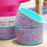 Passion Pink Speckled Silicone Protective Boot for Tumbler