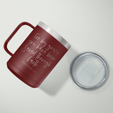 For By Grace Travel Coffee Camp Mug Ephesians 2:8