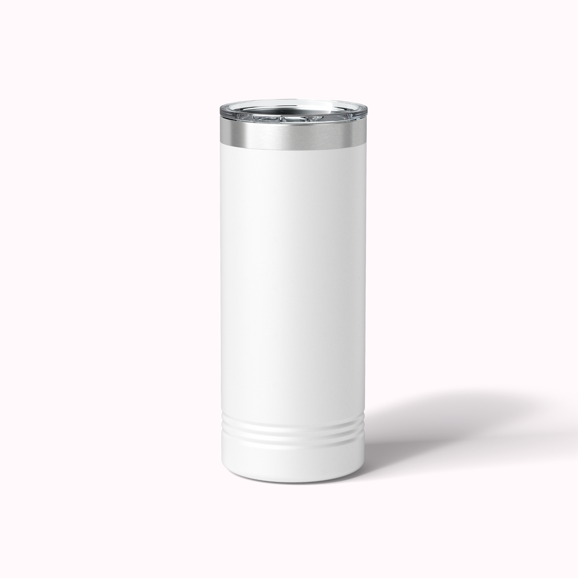 Personalized Floral Initial 22 OZ Skinny Tumbler