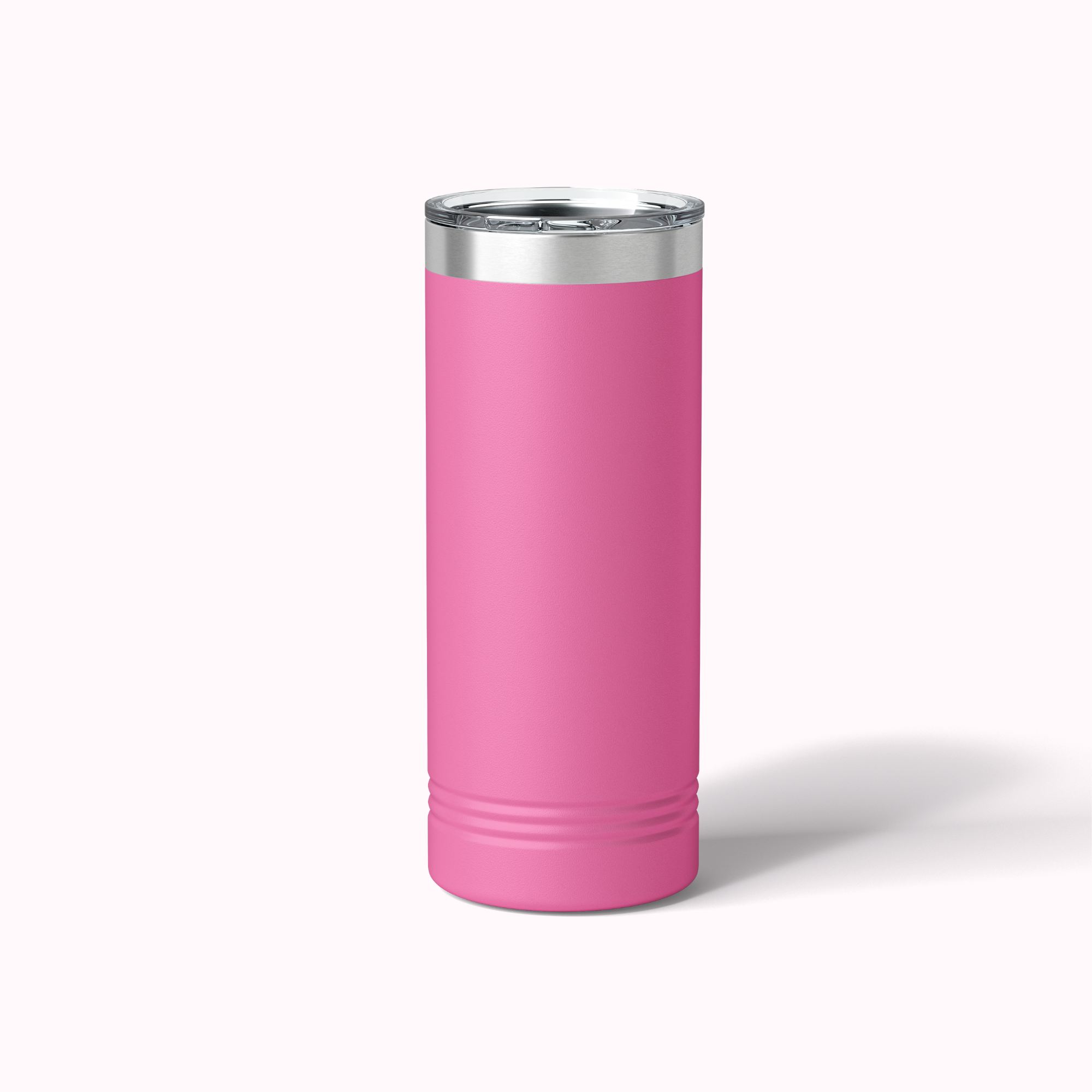 Personalized Floral Initial 22 OZ Skinny Tumbler