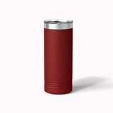 Personalized Floral Initial 22 OZ Skinny Tumbler
