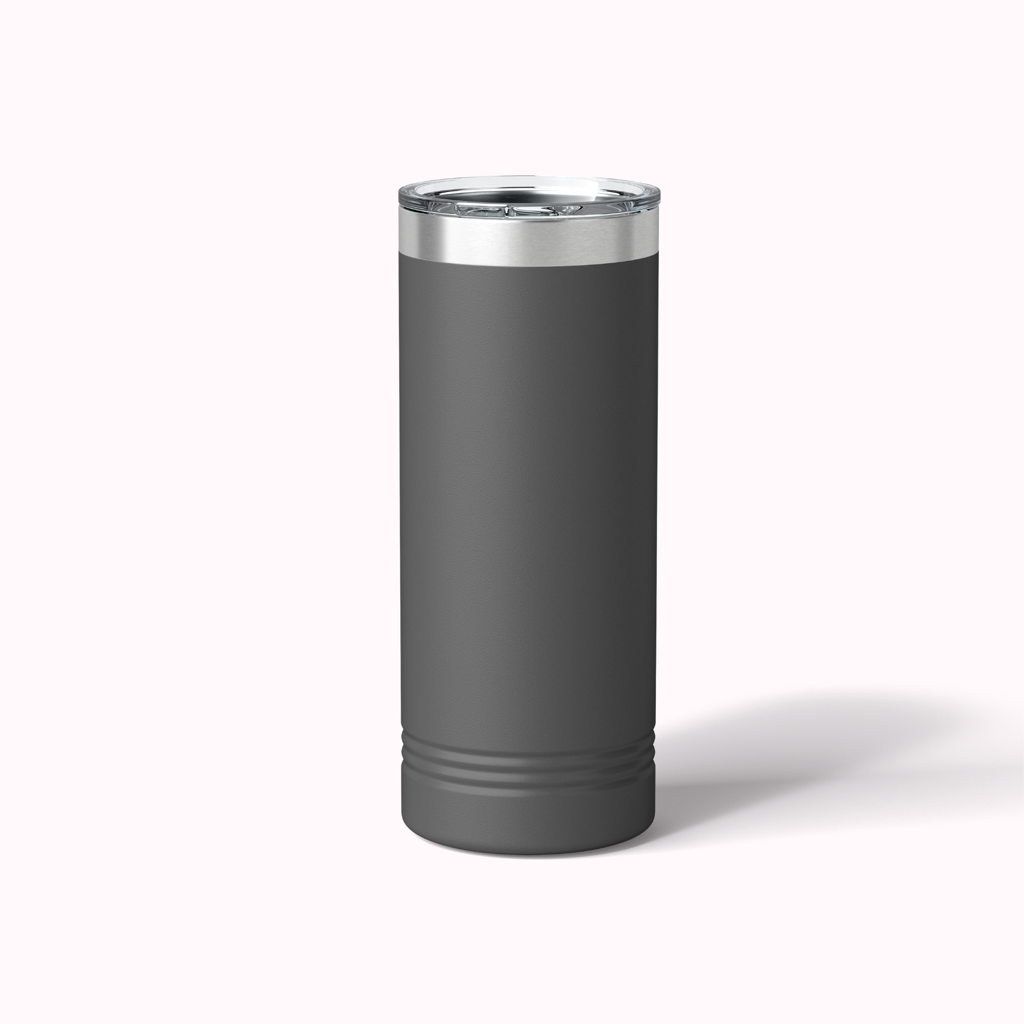 Personalized Floral Initial 22 OZ Skinny Tumbler