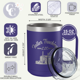 Custom Logo or Design Insulated Coffee Camp Mug
