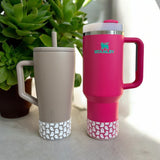 Clear Ghost Silicone Protective Boot for Tumbler