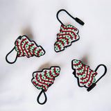 Christmas Cake Straw Topper - 10 MM for Thick Straws