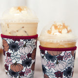 Fall Floral Insulated Drink Sleeve Coffee Coozie