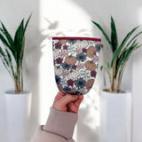 Fall Floral Insulated Drink Sleeve Coffee Coozie