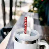 Strawberry Reusable Straw for 40 OZ Tumbler