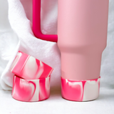 Pink Marble Silicone Boot