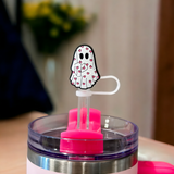 Valentines Day Straw Toppers 10 MM