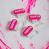 Pink Taylor Swift Swiftie Straw Topper - 10 MM