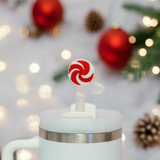Peppermint Straw Topper - 10 MM