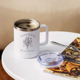 Custom Promoted to Grandma Insulated Coffee Camp Mug