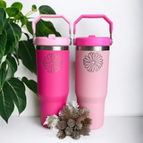 Personalized 30 OZ Flip Handle Tumbler