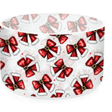 Clear Santa Bows Silicone Protective Boot for Tumbler