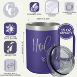 Personalized Name Insulated Coffee Camp Mug