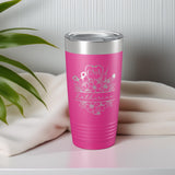 Personalized Nurse 20 OZ Tumbler with Slider Lid