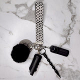 Dip N' Dotted Safety Keychain