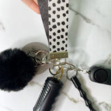 Dip N' Dotted Safety Keychain