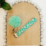 Daisy Juke 'Em Leather Keychain