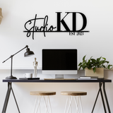 Family Name Metal Sign