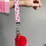 Be Cherry Afraid Safety Keychain