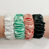 Personalized Satin Scrunchie Keychain