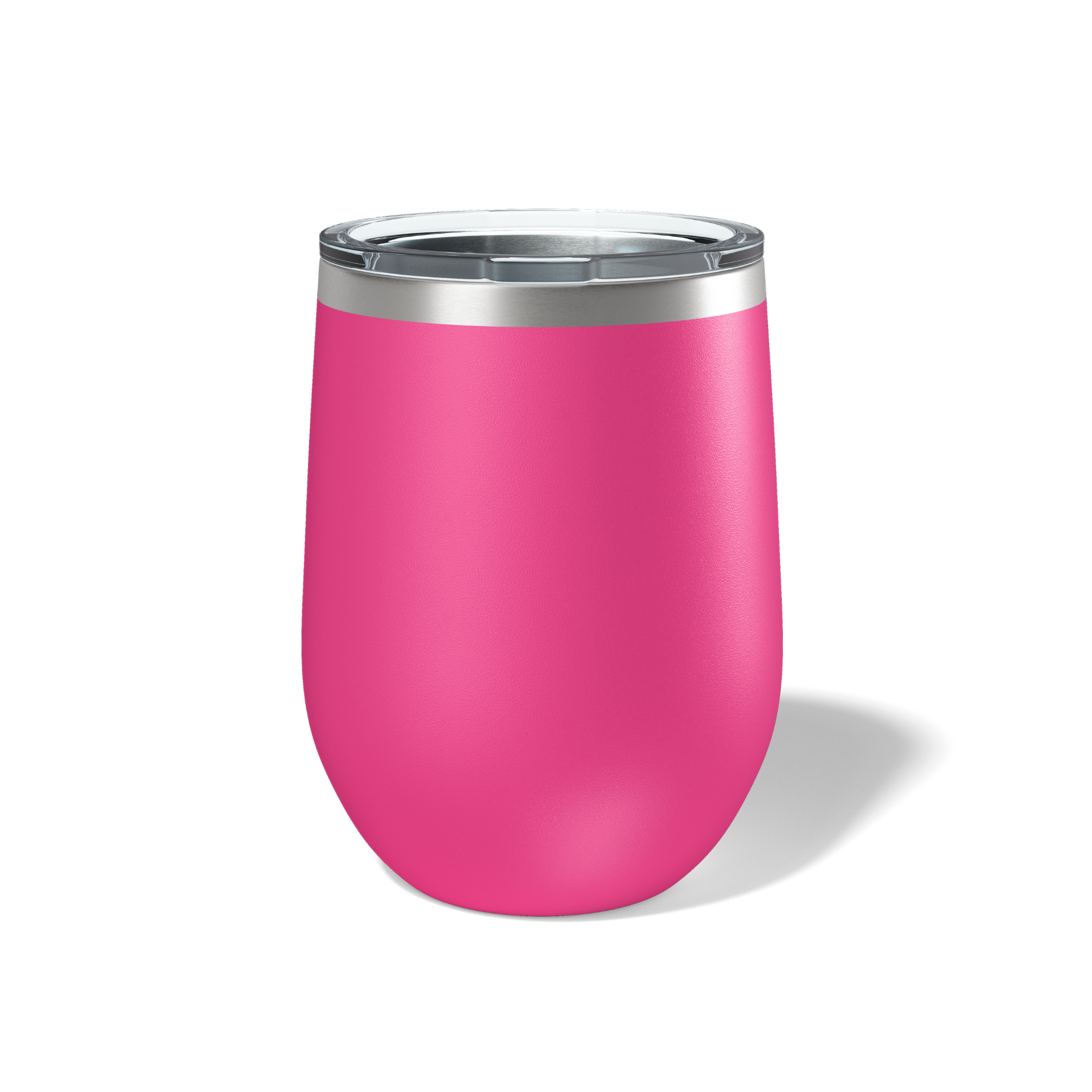 Custom Laser Engraved 12 OZ Stainless Steel Stemless Wine Tumbler with Lid