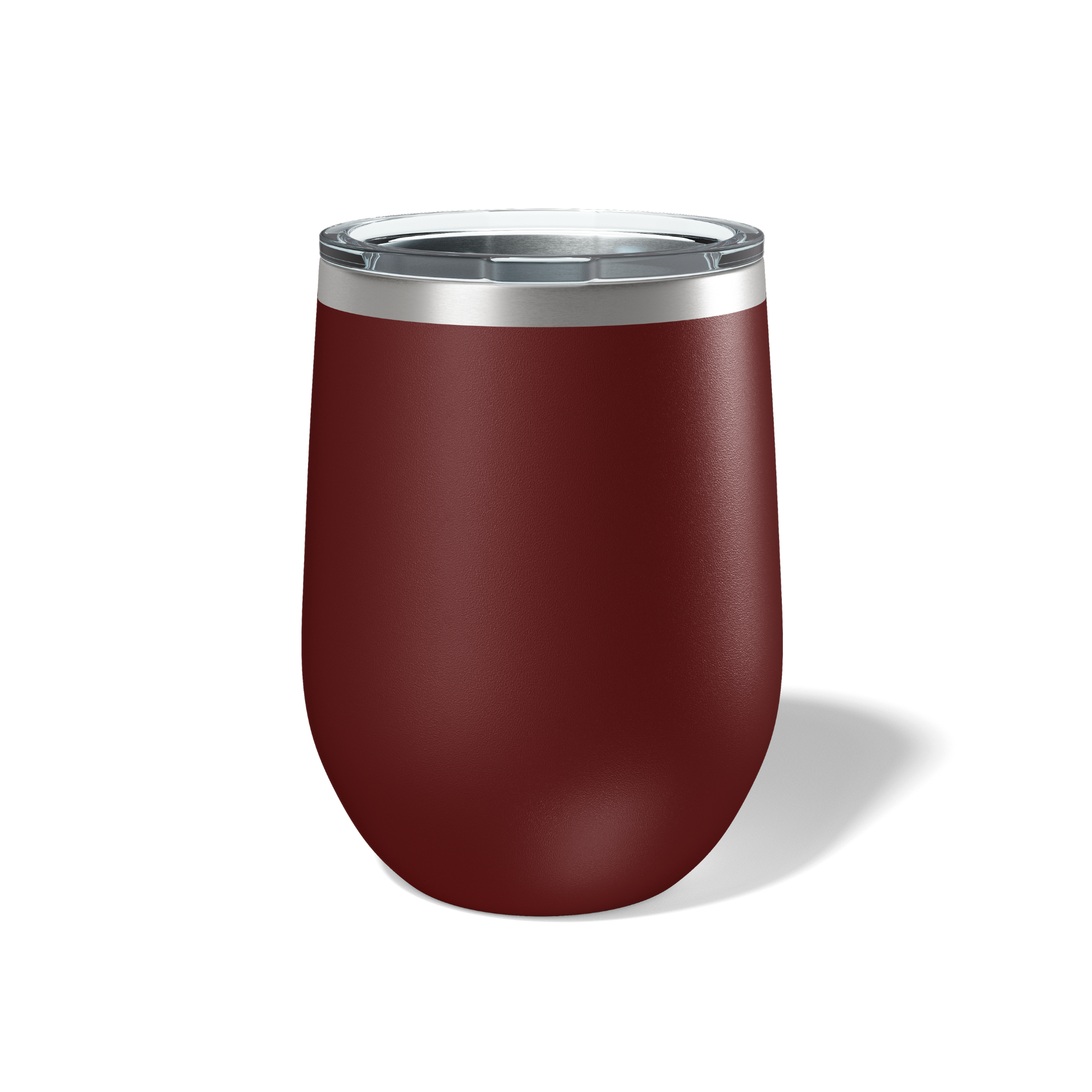 Custom Laser Engraved 12 OZ Stainless Steel Stemless Wine Tumbler with Lid