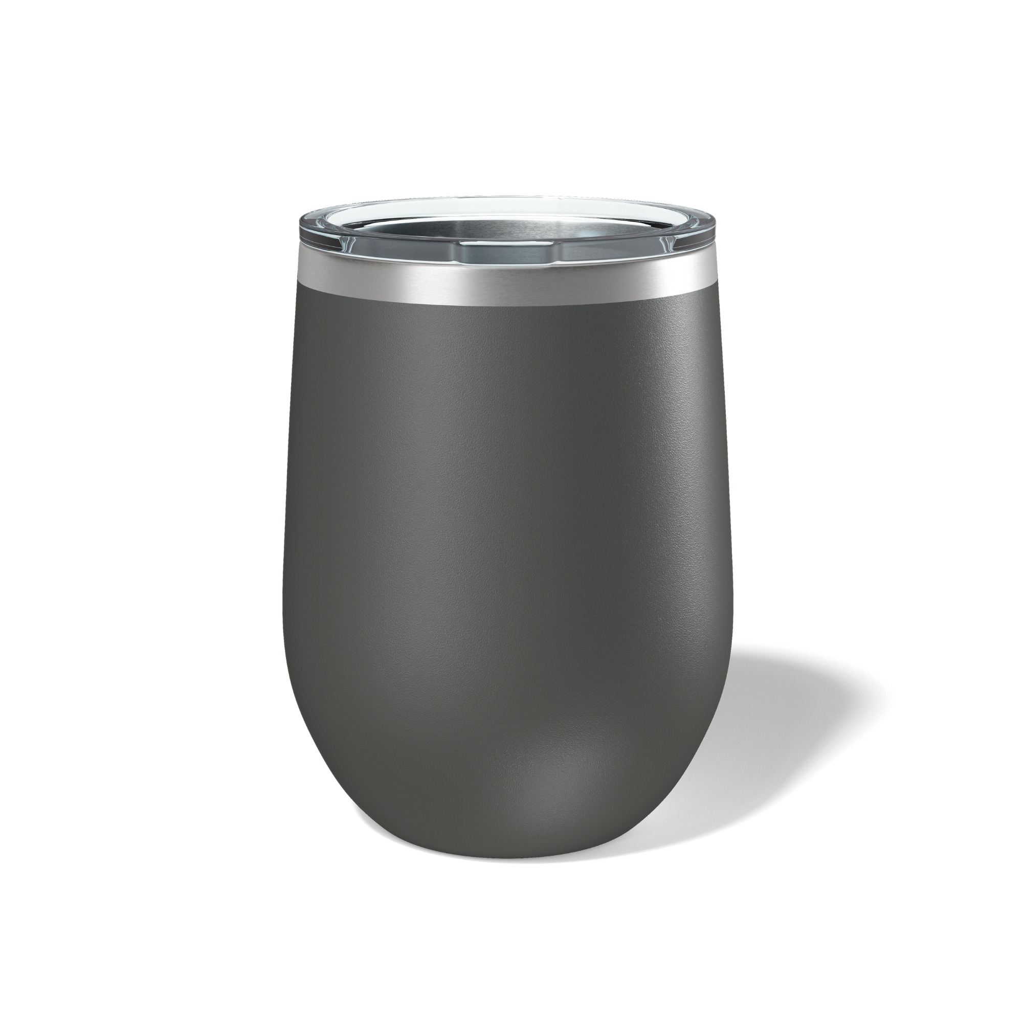 Custom Laser Engraved 12 OZ Stainless Steel Stemless Wine Tumbler with Lid