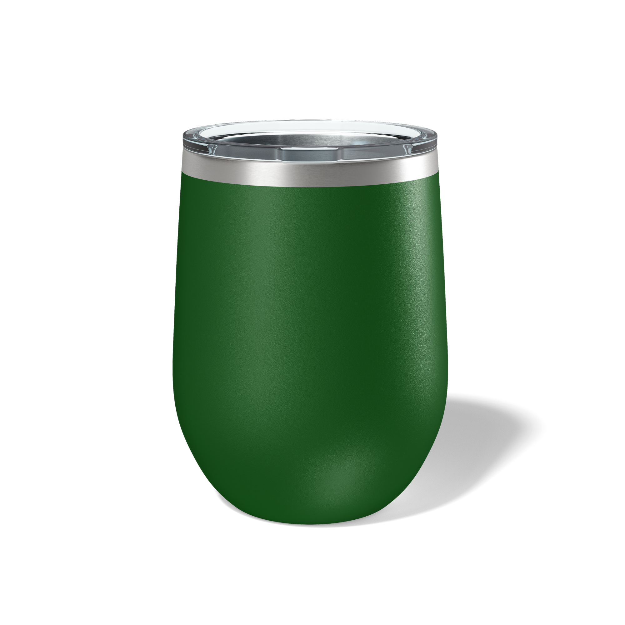 Custom Laser Engraved 12 OZ Stainless Steel Stemless Wine Tumbler with Lid