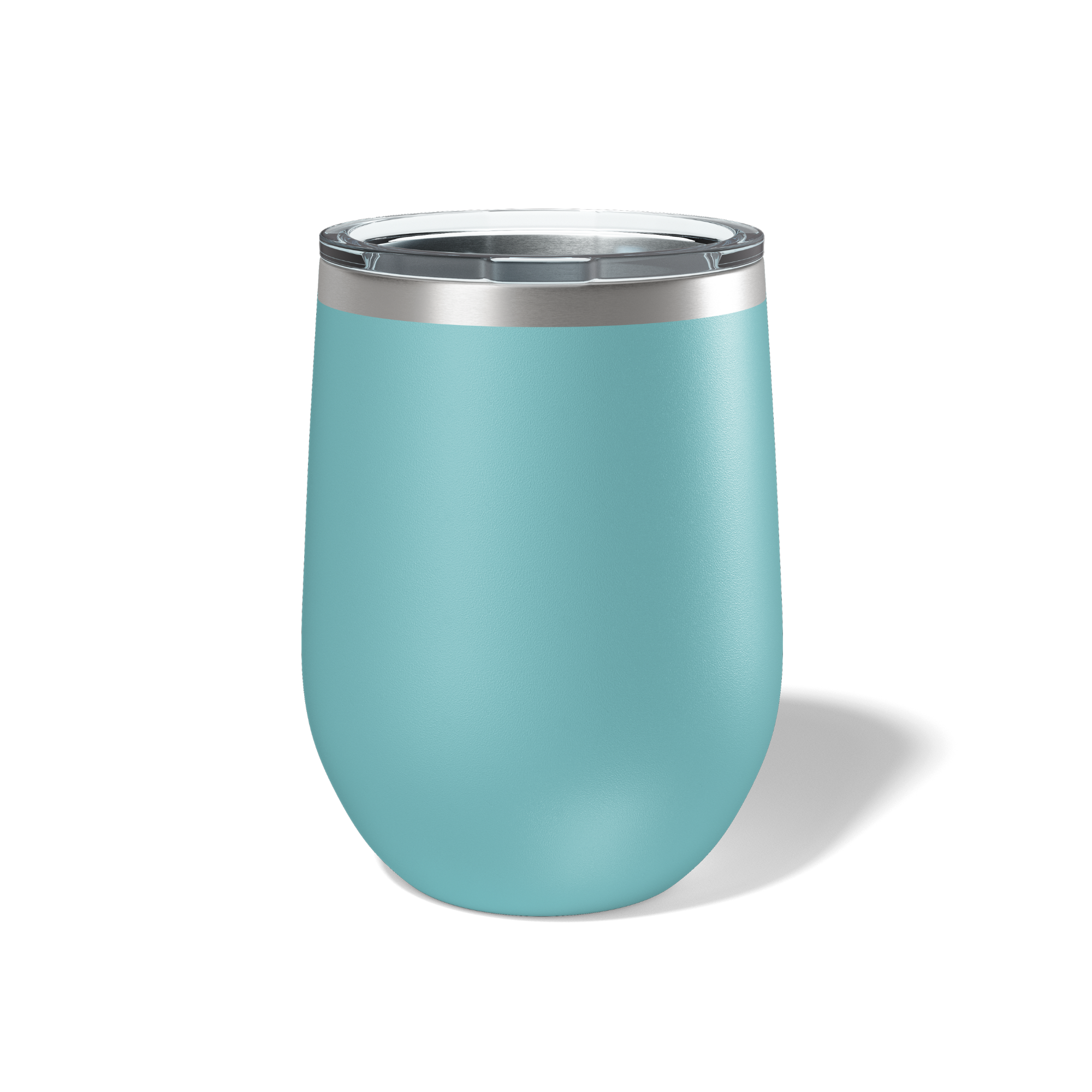 Custom Laser Engraved 12 OZ Stainless Steel Stemless Wine Tumbler with Lid