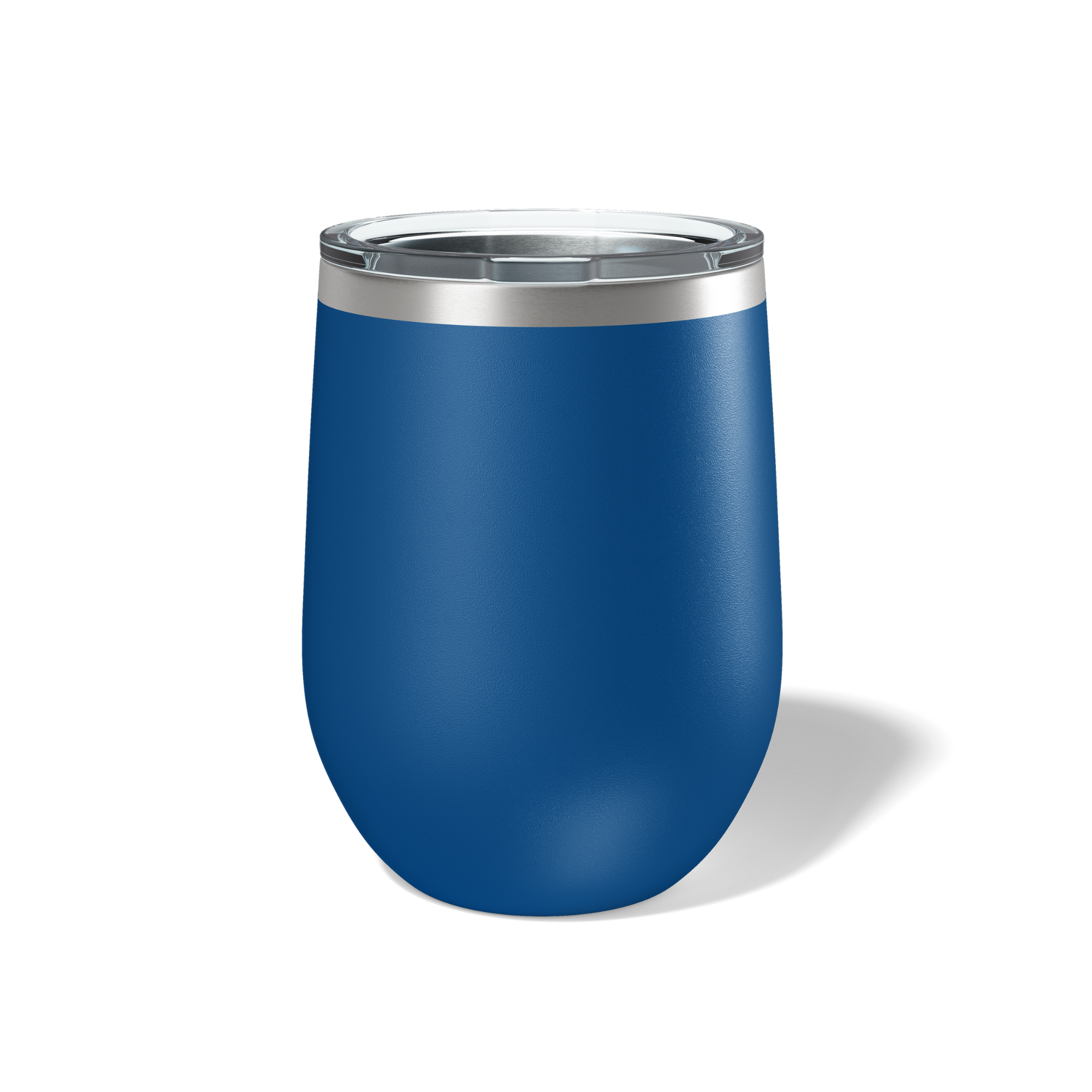 Custom Laser Engraved 12 OZ Stainless Steel Stemless Wine Tumbler with Lid