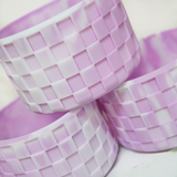 Sour Grape Checkered Silicone Protective Boot for Tumbler